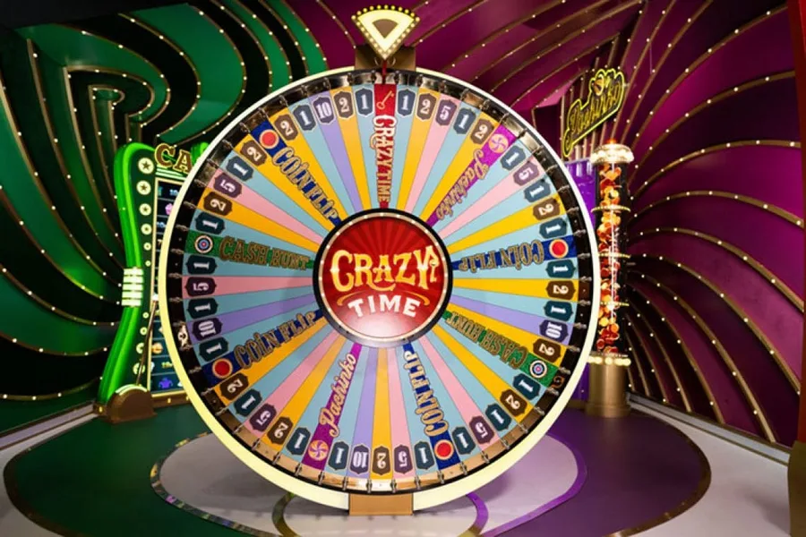 Crazy Time game art